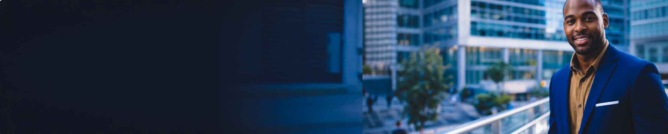 Profissional em ambiente corporativo